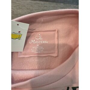 2026 Masters Crewneck Golf Sweatshirt Pink Unisex XL NWT Authentic